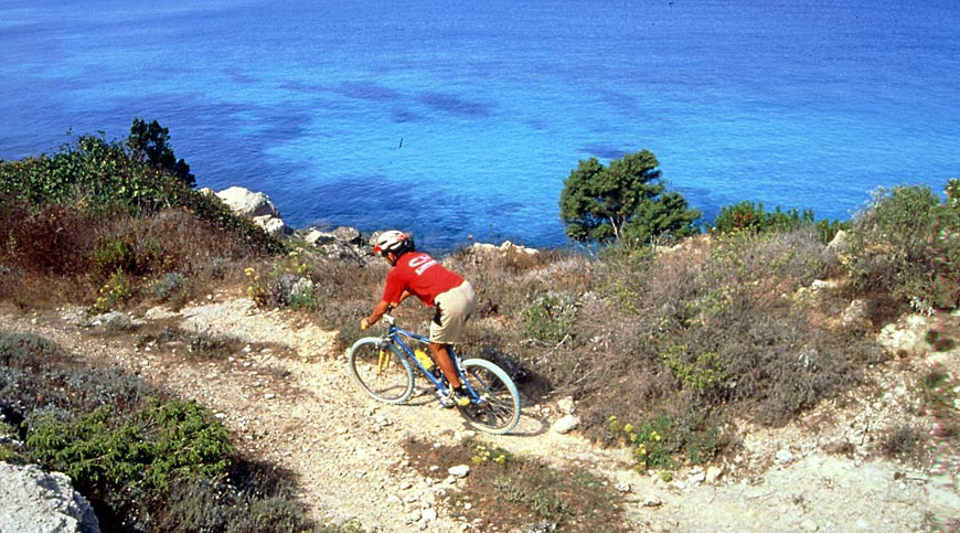 Mountain bike all'Elba